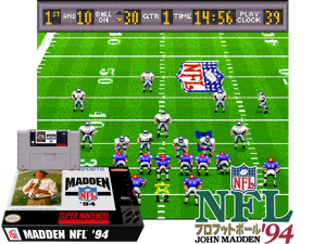 NFL Pro Football '94 (J) Cover